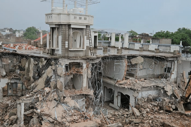 Shahzad Ali's palatial home has been demolished